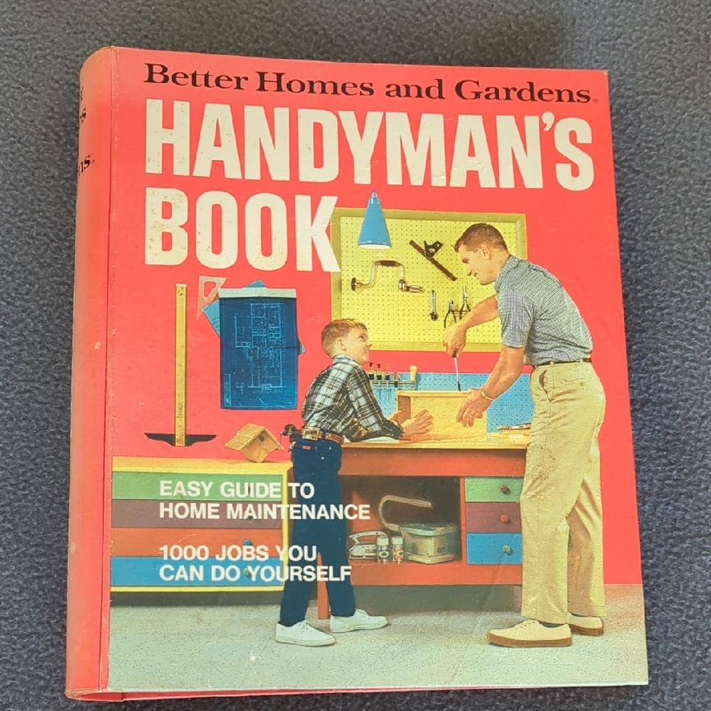 Better Homes And Gardens Handyman's Book. Mid Century Modern